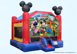 lg 1539309974 Mickey 2 Bounce House 15 Side WM 1759455788 Mickey and Friends Bounce House 15